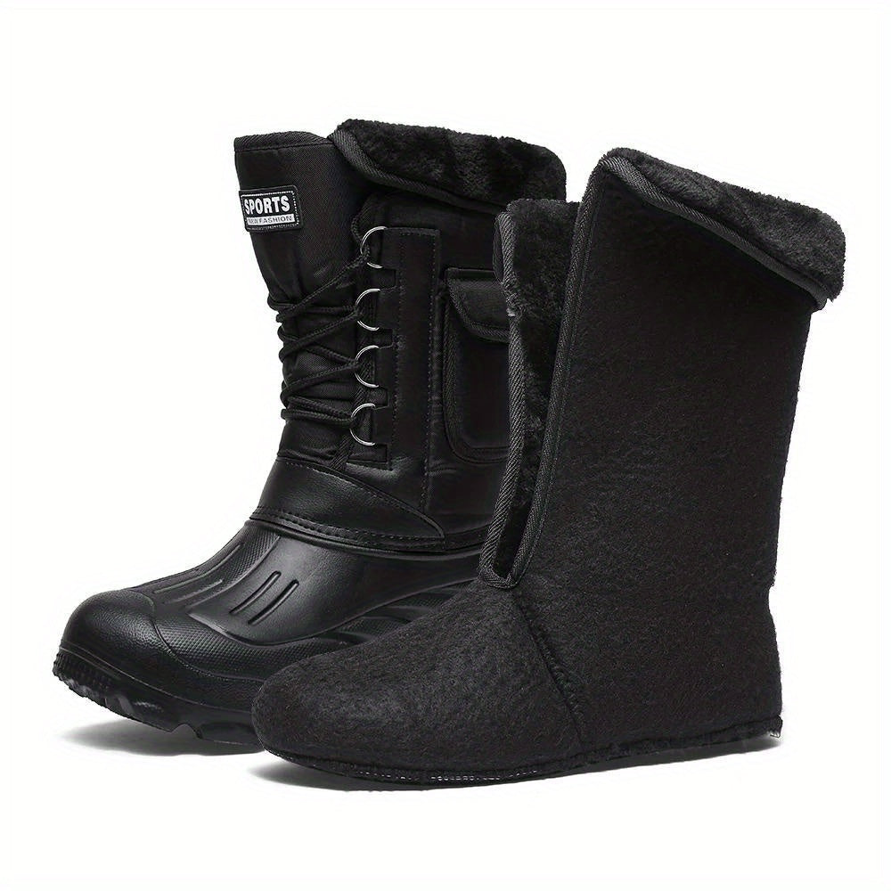 Norden FrostGuard Lace-Up Winter Boots in black