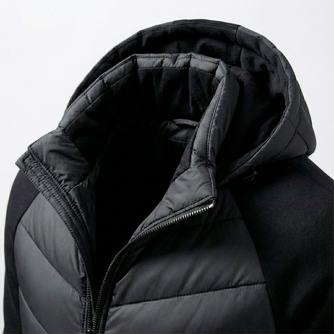 Norden Men's Hybrid Down Jacket, view 3