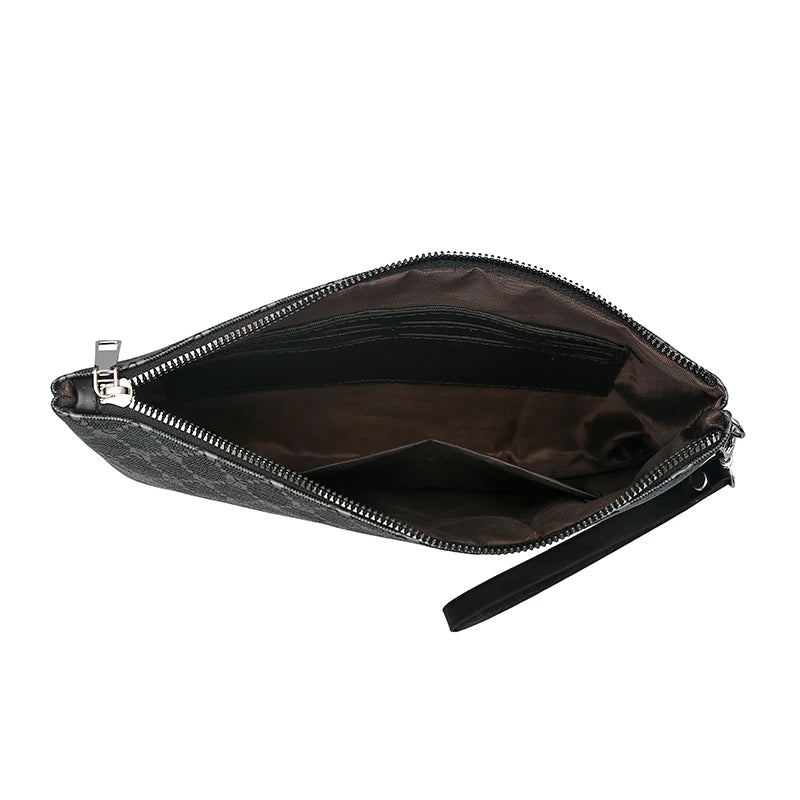 Norden Mason Leather Clutch Bag
