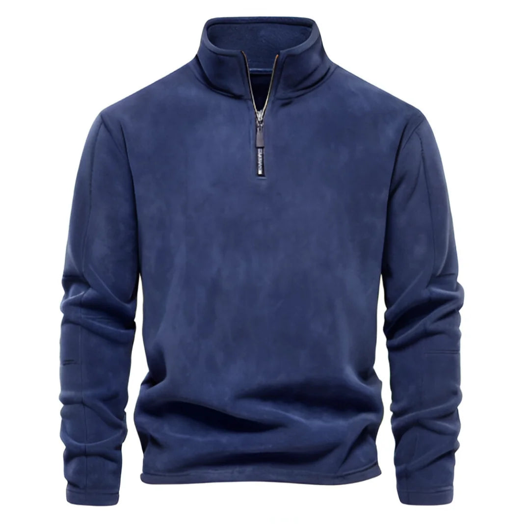 Norden Men's Softshell Fleece Jacket in navy