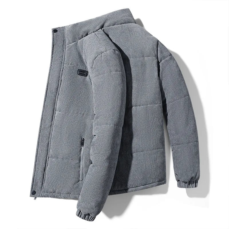 Norden Men's Corduroy Padded Winter Jacket, view 2