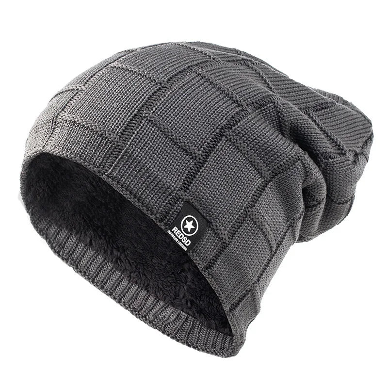 Norden Oslo Knitted Beanie Hat in grey