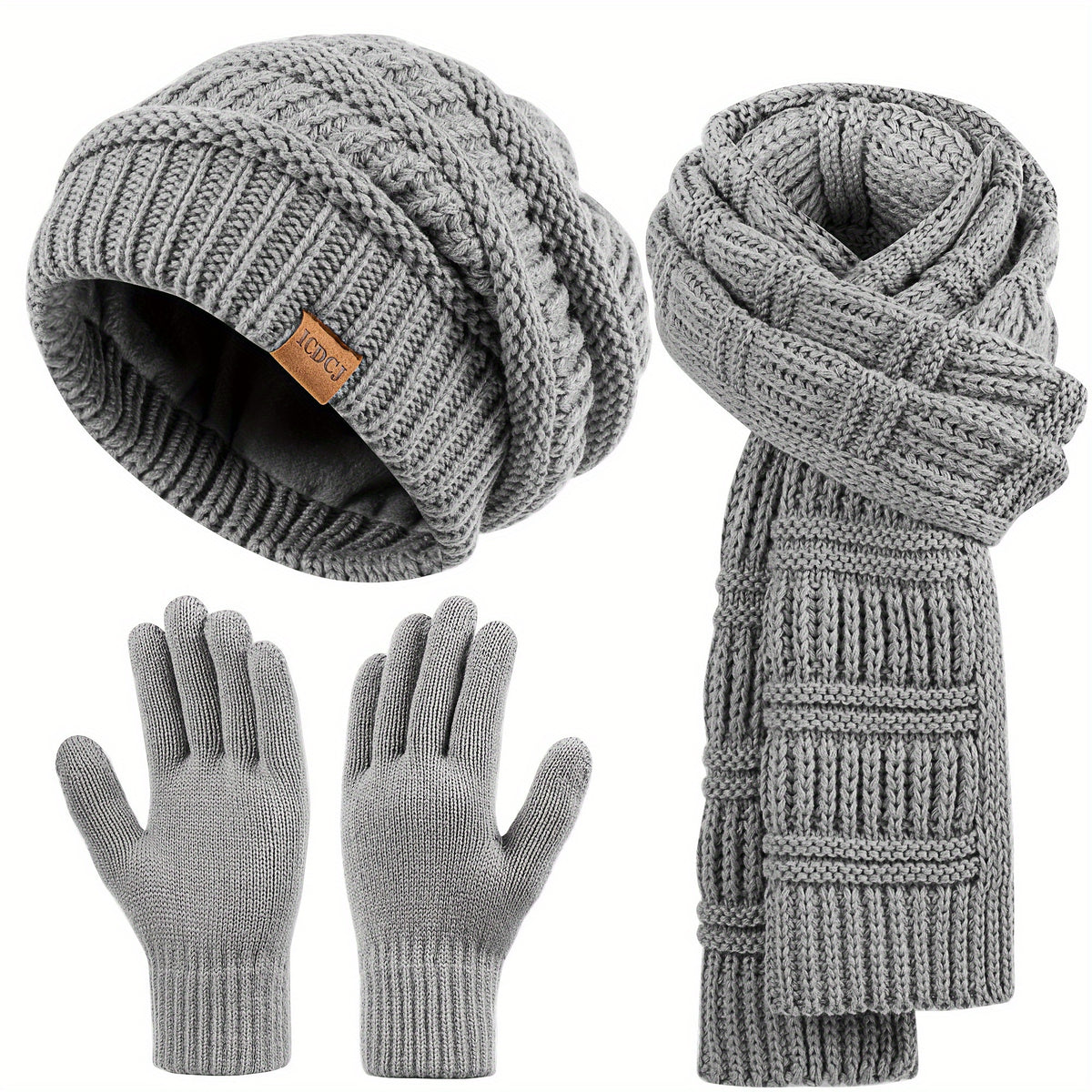 Norden FrostGuard Knit Set in grey