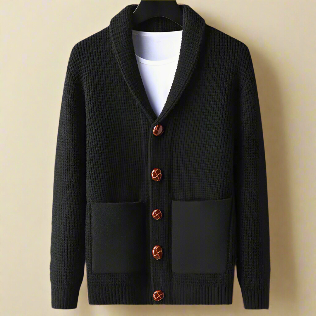 Norden Halden Strickjacke Herren aus Grobstrick – Bild 8