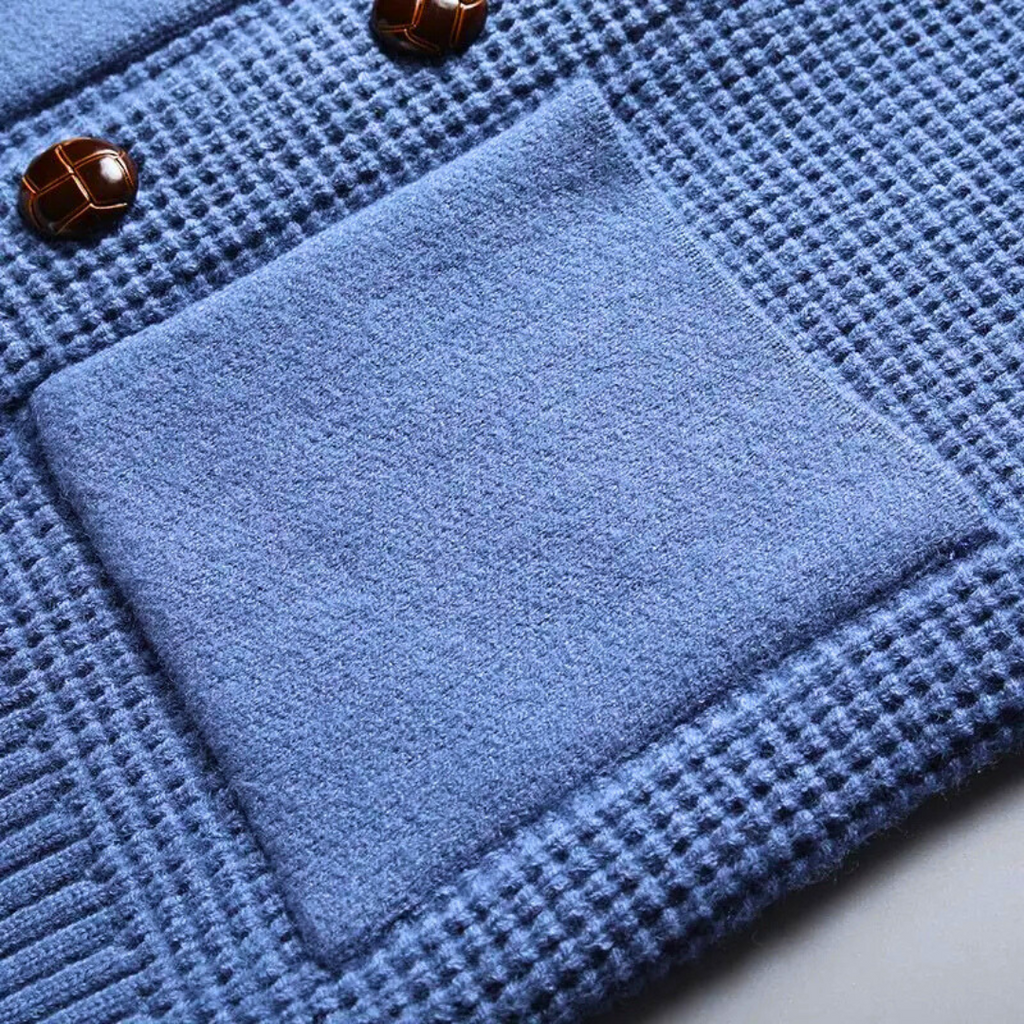 Norden Halden Strickjacke Herren aus Grobstrick – Bild 5