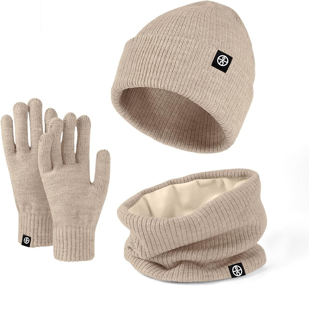 Norden ThermalKnit Winter Set in khaki