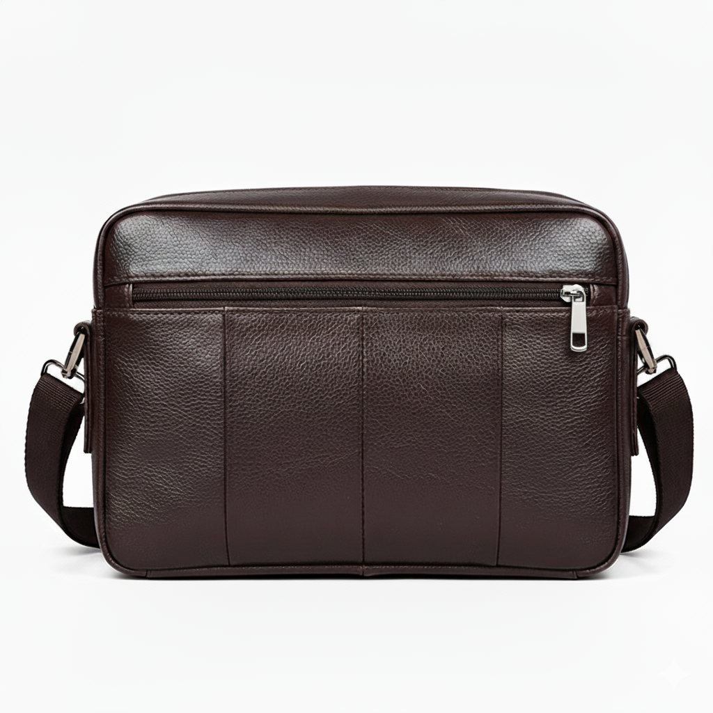 Norden Classic Leather Crossbody Bag, view 2