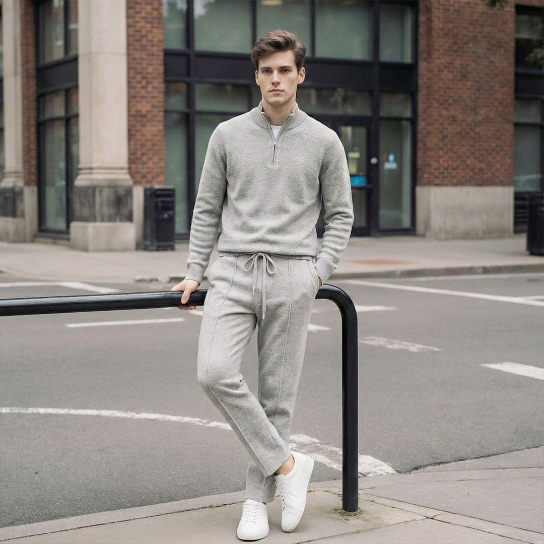 Norden Merino Wool Tech Tracksuit, view 6