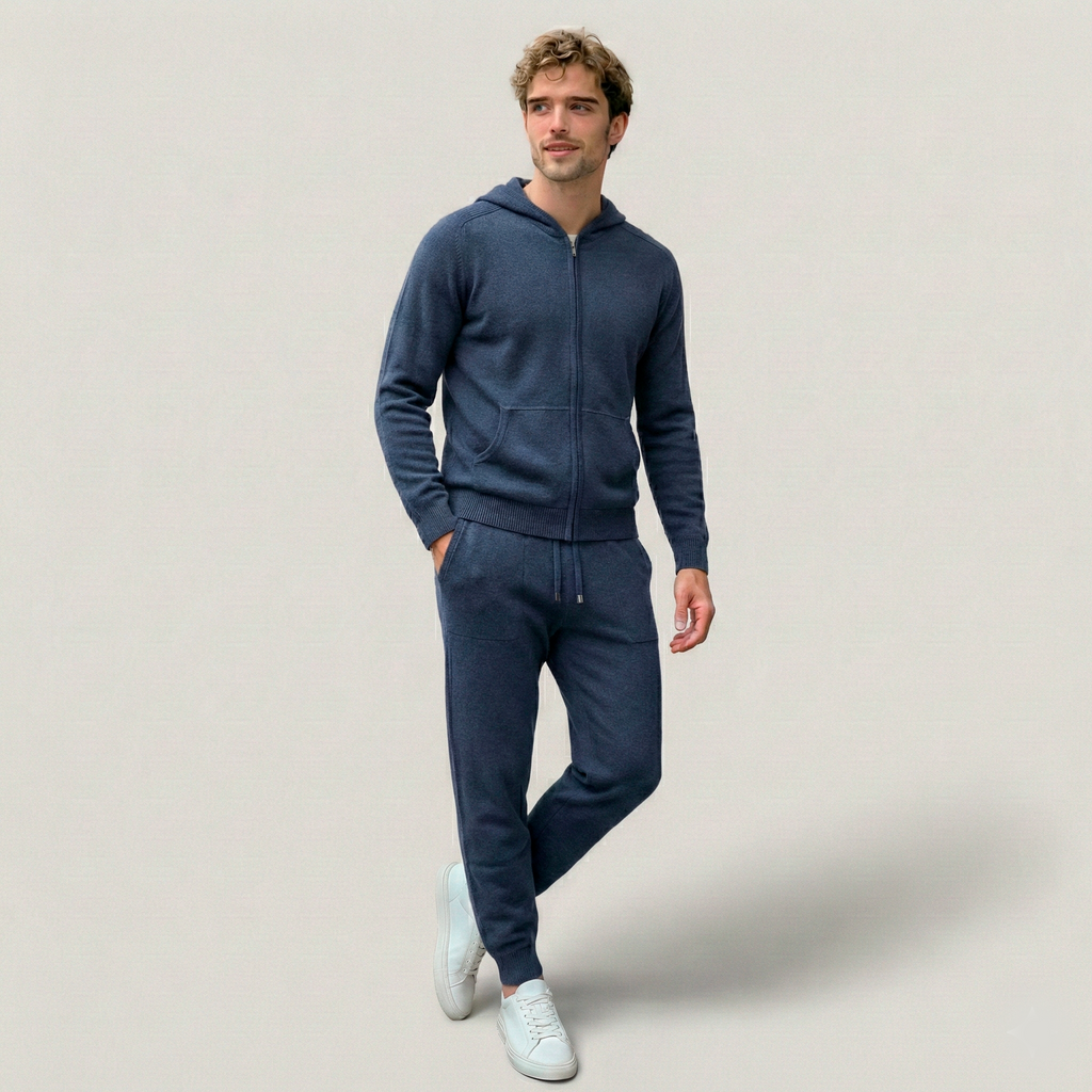 Norden Signature Strickanzug Herren aus Kaschmir – Bild 1