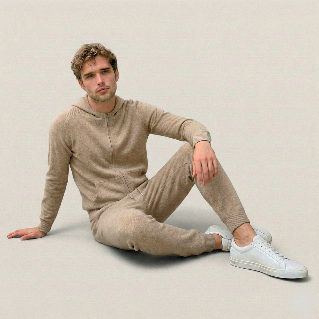 Norden Signature Strickanzug Herren aus Kaschmir – Bild 3