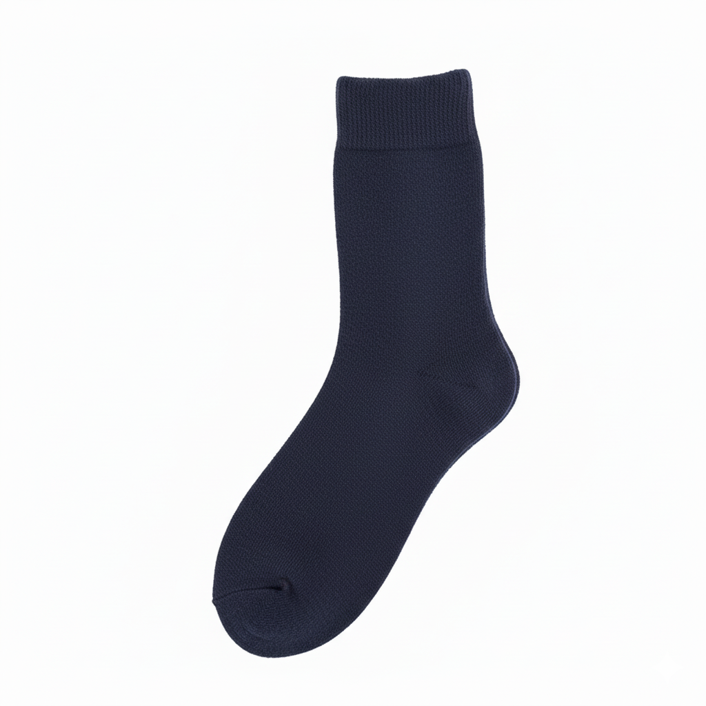 Norden Wool Blend Winter Socks in black