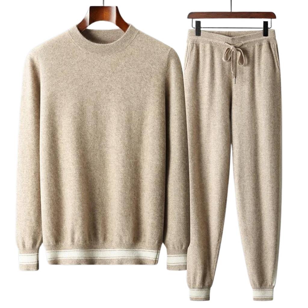 Norden Kaschmir Strickanzug Herren – Bild 3