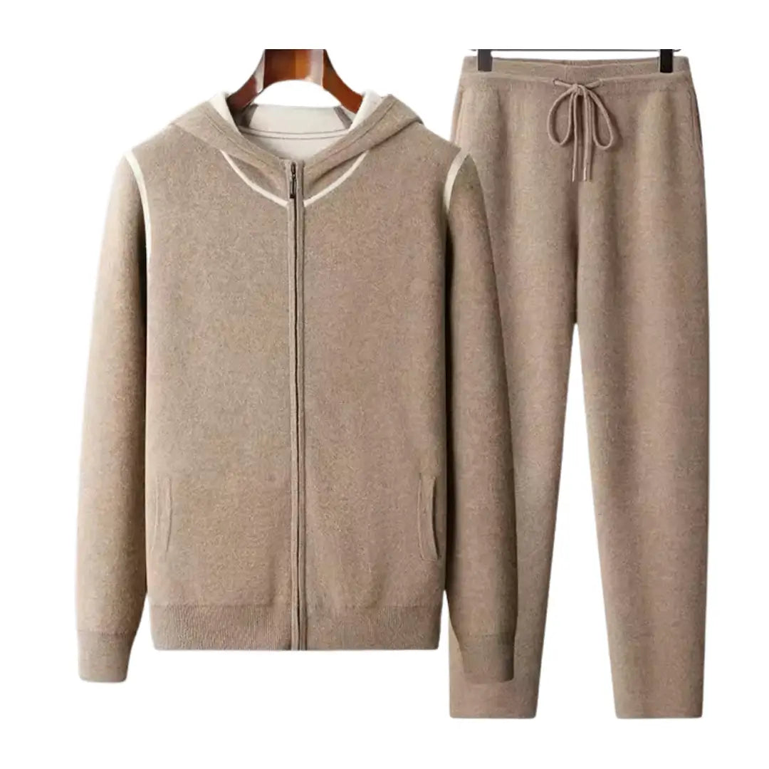 Norden Pure Cashmere Tracksuit Ensemble, view 3