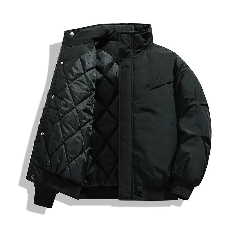 Norden Men's Slate Padded Down Coat in black
