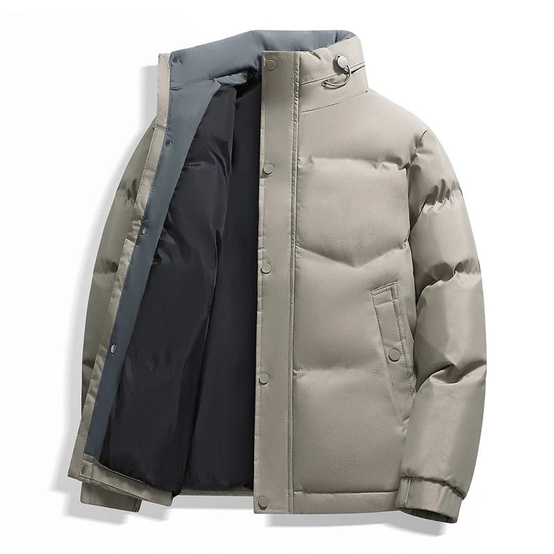 Norden Men's Urban Quilted Winter Jacket in khaki