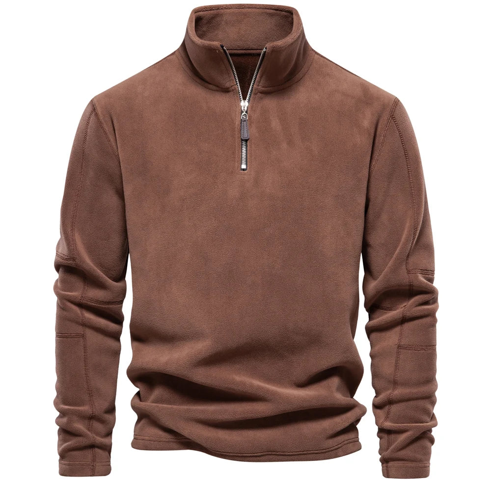Norden Men's Softshell Fleece Jacket in brown