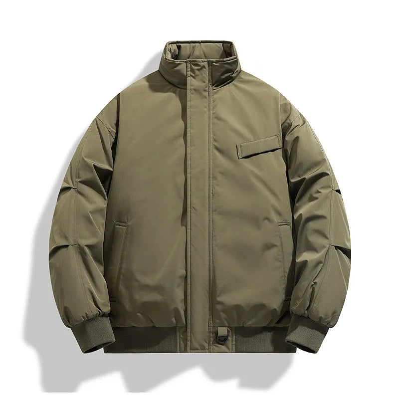 Norden Men's Slate Padded Down Coat, view 2
