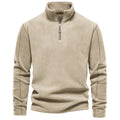 Norden Fleecepullover Herren, Troyer mit Stehkragen – Bild 2