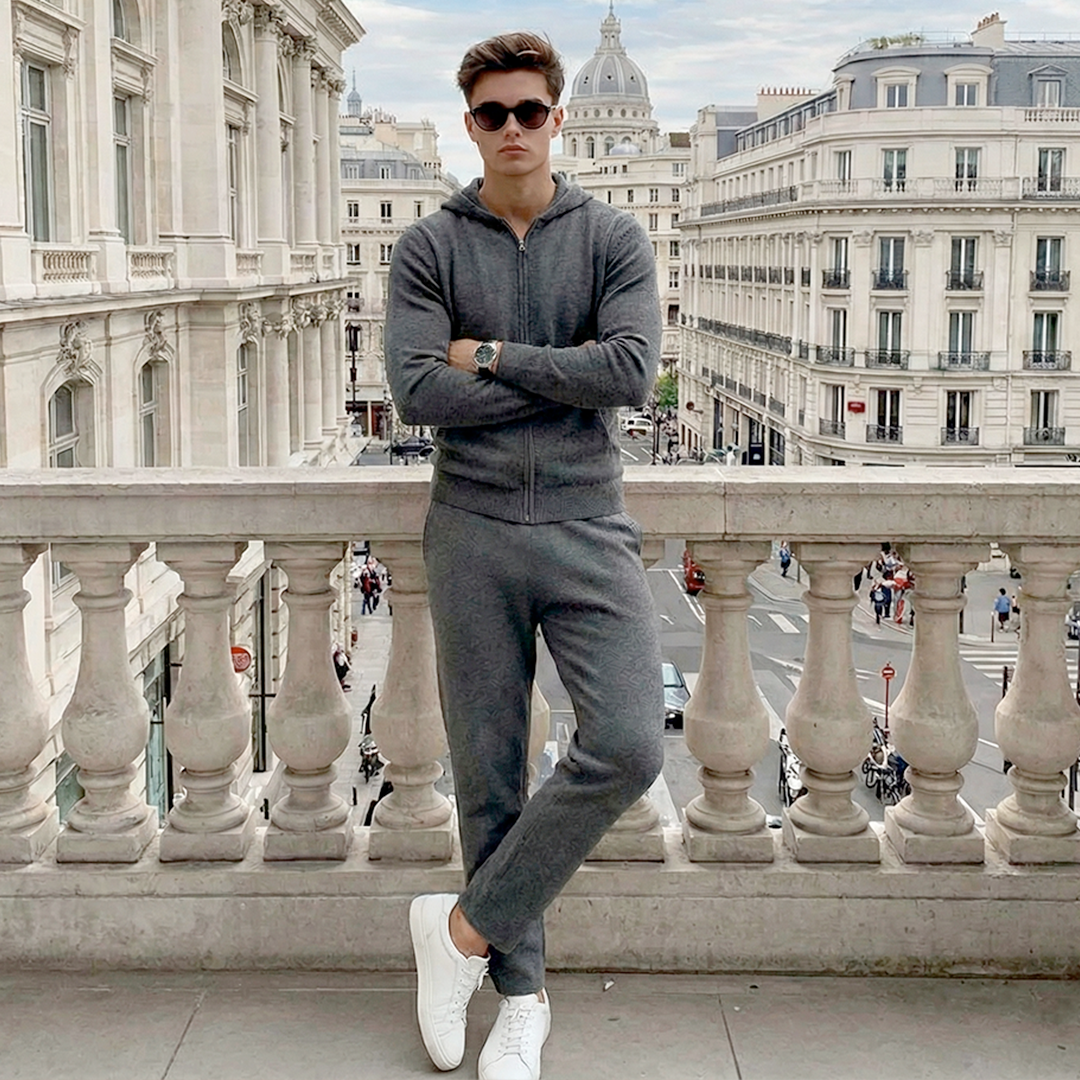 Norden Pure Merino Wool Tracksuit, view 6