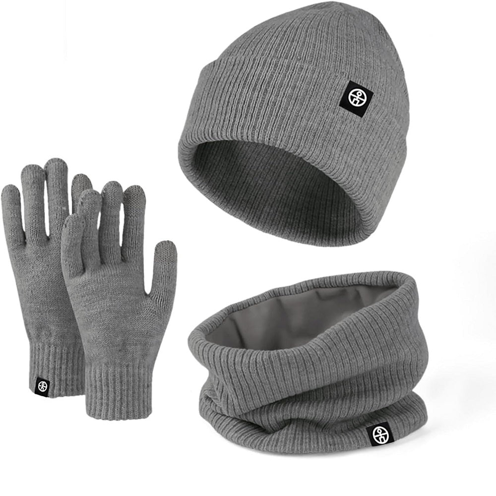 Norden ThermalKnit Winter Set in dark grey
