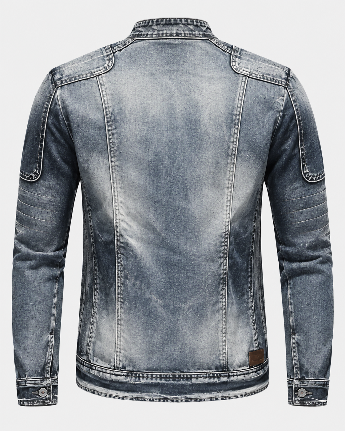 Norden Nord Jeansjacke Herren – Biker-Schnitt mit Reißverschluss