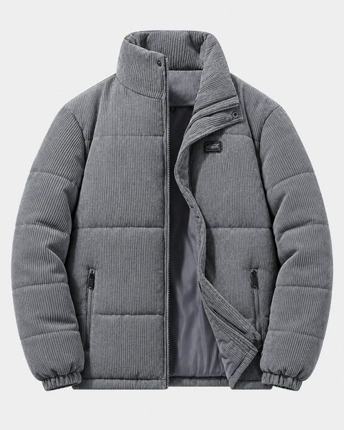 Cordjacke in Grau #color_grau